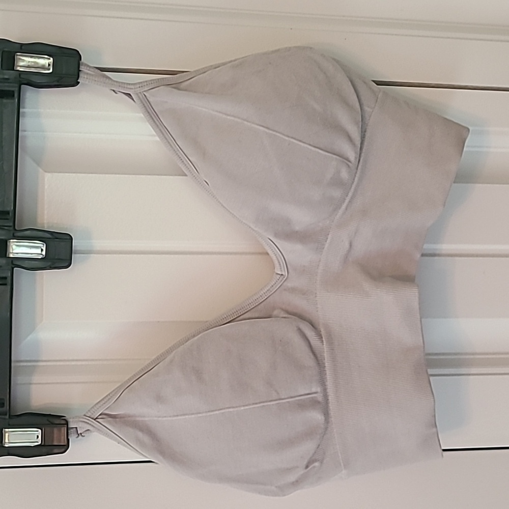 Alphalete Light Gray Women's Bra